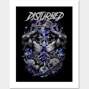 DISTURBED BAND MERCHANDISE Posters and Art